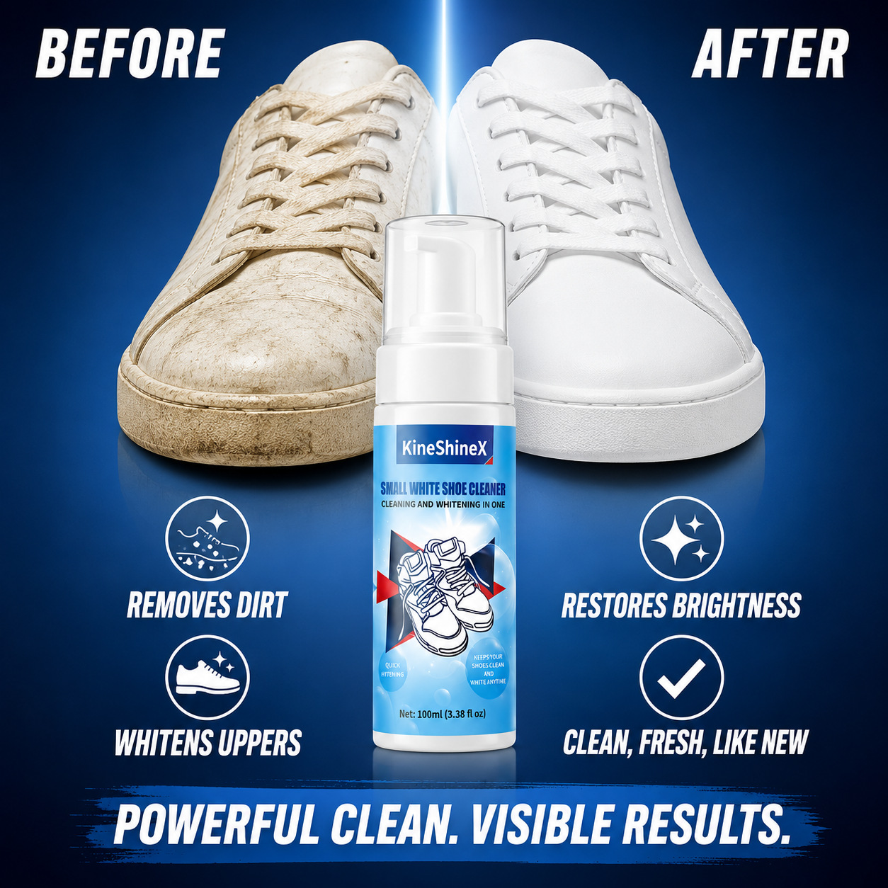 ชุดทำความสะอาดรองเท้า Gihen โฟ - Sneaker Cleaning Kit บทวิจารณ์และราคา