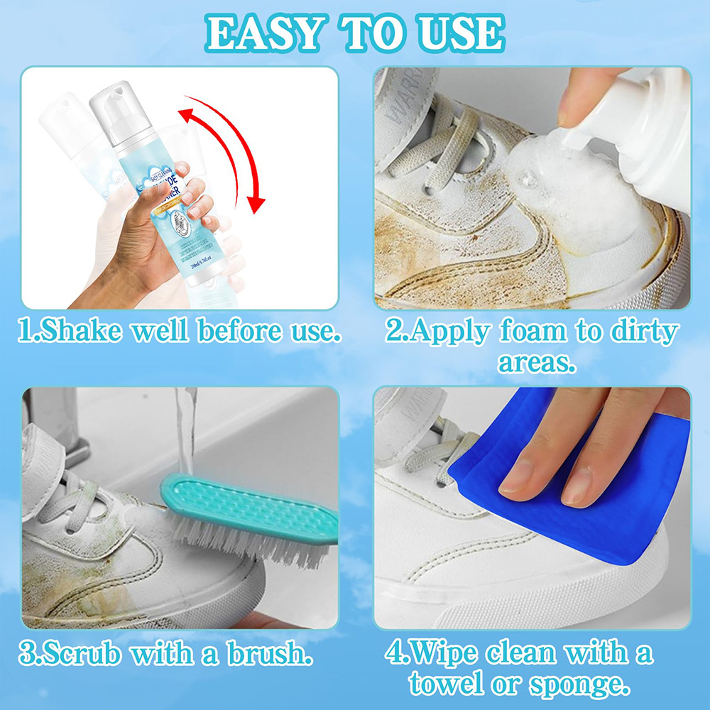 ชุดทำความสะอาดรองเท้า น้ำยาทำค - Sneaker Cleaning Kit บทวิจารณ์และราคา